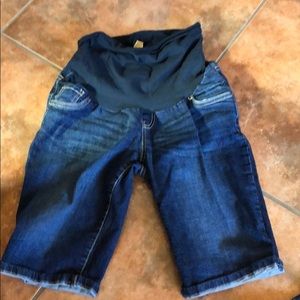 3 pairs of maternity shorts